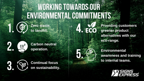 Eco commitments