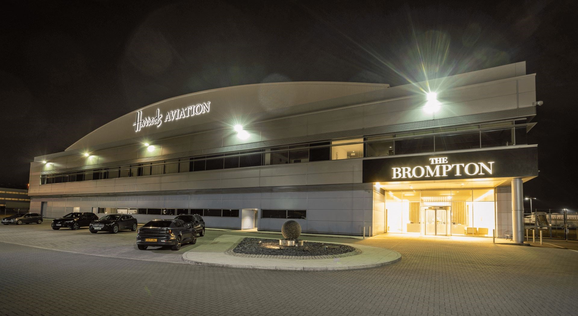 Illuminated Signage The Brompton At Harrods Aviation London Stansted Airport (1)3